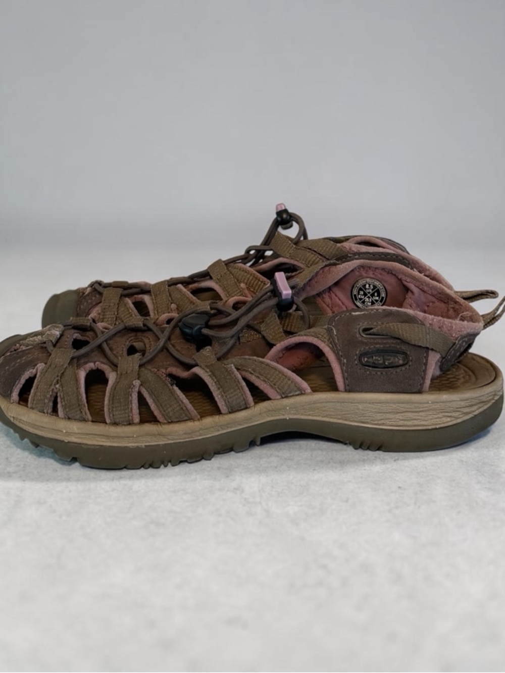 KEEN Venice H2 Waterproof Hiking Sandals – Women’s Size 8.5 – Brown/Purple
